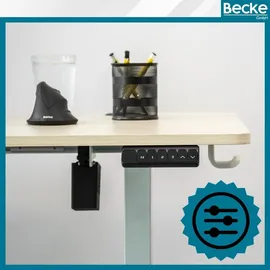 OEM Elektrisch verstellbarer automatischer Stehschreibtisch 120x60 beige