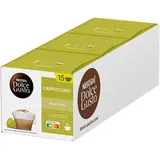 NESCAFÉ DOLCE GUSTO Cappuccino Kaffeekapseln 3er Vorratspack (3 x 15 Portionen)