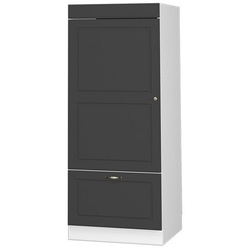 Vicco Mikrowellenumbauschrank Küchenschrank Mikrowellenschrank Fame-Line 60 cm weiß