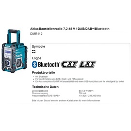 Makita DMR112
