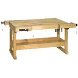 Werkstarck, Werkbank + Arbeitsbock, Doppel-Hobelbank Universal (100 cm, 150 cm)