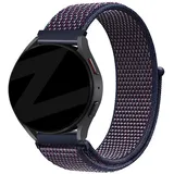 Bandz Noise Noisefit Halo Plus Armband Nylon für Noise Noisefit Halo Plus - Indigo blau - Klettverschluss