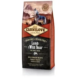 Carnilove Adult mit Lamm & Wildschwein Hundefutter 12 kg