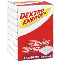 Dextro Energy Cranberry + Vitamin C  Würfel 46 g Limited Edition