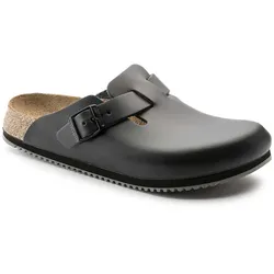 Birkenstock Boston Super Grip schwarz Clogs, Größe: 47 EU