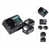 Makita Power Source Kit 12V mit 2x BL1041B Akku 4,0Ah + DC10SB Ladegerät