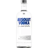 Absolut Vodka Original – Edler und extrem reiner Premium-Vodka aus Schweden in der ikonischen Apotheker-Flasche – 1 x 1 l | 1l (1er Pack)