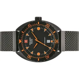 Swiss Alpine Military Turtle Quarz schwarz 44 mm 7066.1179