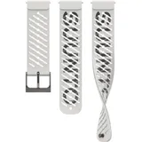 Suunto 22 ATH5 Silicone Strap Pearl White S+M (22 mm, Silikon Uhrenarmband,