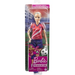 Barbie - Barbie Fußballspielerin-Puppe