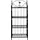 vidaXL Pflanzentreppe 61,5 x 33 x 153 cm Schwarz