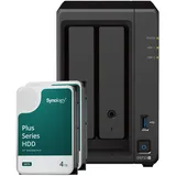 Synology DS723+ NAS System 2-Bay inkl. 2x 4TB Seagate ST8000VN004