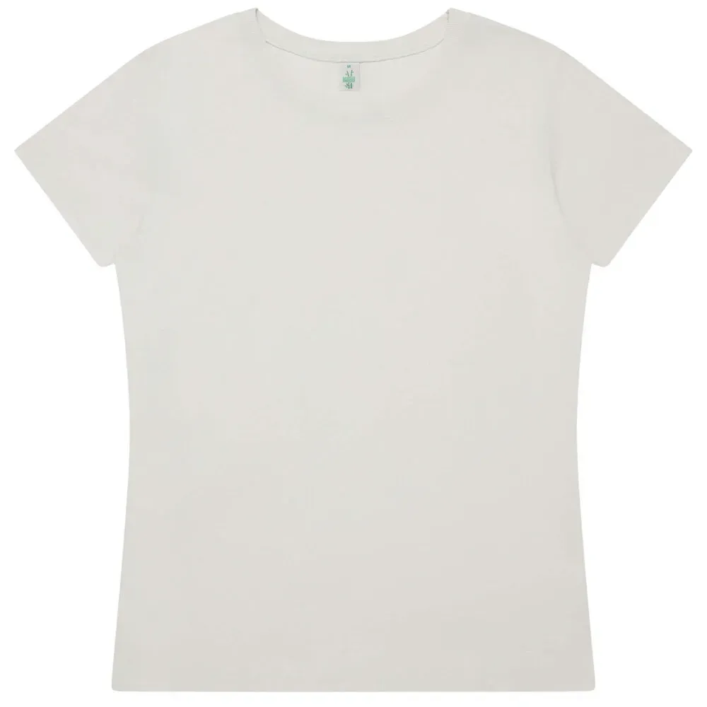 Earth Positive - Damen Bamboo T-Shirt - Warm White / XL