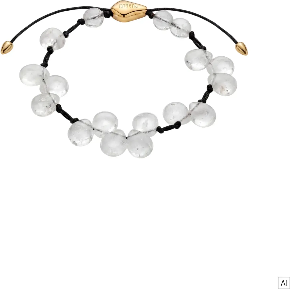 PURELEI Clarity Armband, verstellbare Länge
