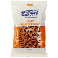 ErdmannHAUSER Dinkel Knusperbrezeln mit Sesam demeter