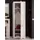 Möbel Akut JAMBO Garderobenschrank 65 x 0 x 0 cm Weiß/Braun