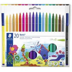 STAEDTLER Noris 326 - Filzstift - nicht dauerhaft - gemischte Farben - wasserbas