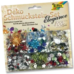 Schmuckstein-Set Elegance sortiert ca.800Teile