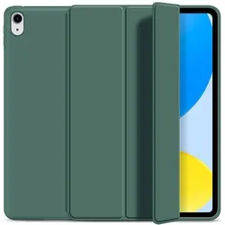eSTUFF Denver Folio Case für das iPad der 10. Generation, 10.9" - Dark Green (Bulk)