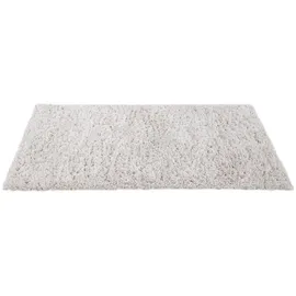 miliboo Elfenbeinfarbener recycelter Teppich mit Langflor 160 x 230 cm Aimee