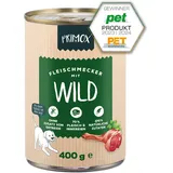 Primox Fleischmecker Hunde-Nassfutter Wild 6 x 400 g