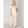 Base Level Leinenhose Yul lässig geschnitten beige 40