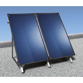 Bosch Solaranlage SO735, mit FT226-2V, Flachdachmontage