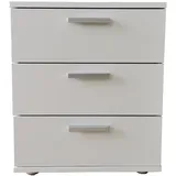 Hti-Living Nachtschrank Nina 45 x 38 x 53 cm Beige/Weiß