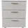 Hti-Living Nachtschrank Nina 45 x 38 x 53 cm Beige/Weiß
