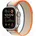 GPS + Cellular 49 mm Titangehäuse natur, Trail Loop orange/beige M/L