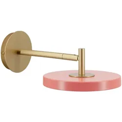 UMAGE - Asteria LED Wandleuchte, Messing / nuance rosa