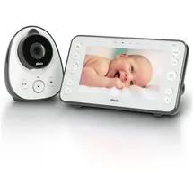 Alecto DVM-150 - Babyphone mit Kamera und 5" Farbdisplay, Weiß