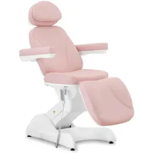 Physa Massageliege - Massagesessel, Kosmetikliege 4 Motoren 350 W 187 x 57 x 65 91 cm 150 kg rosa weiß - 89,5