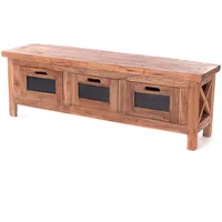 DESIGN DELIGHTS KOMMODE Letra | Mahagoni Holz, 120 cm,