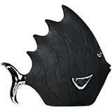 Casablanca by Gilde Casablanca Deko Figur -Fisch schwarz - Polyresin - Höhe 33 cm - Länge 36 cm