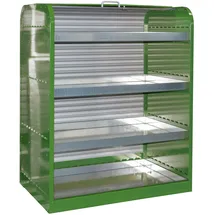 Bauer Rollladenschrank Stahl 180 Liter Resedagrün