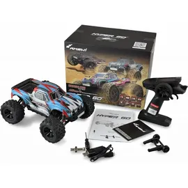 AMEWI RC-Auto Hyper GO Monstertruck 4WD 1:16 RTR blau/weiß