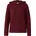 Meliertes aus Stretchjersey mit Kapuze rot 32