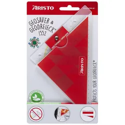 ARISTO Geodreieck® 16 cm transparent, mit Geosaver® (AR17629B)