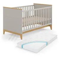 VitaliSpa VitaliSpa, Kinderbett Malia, Cashmere-Eiche, 143.2 x 81 cm,