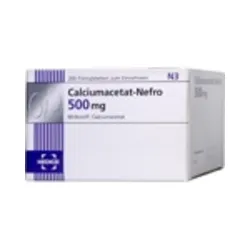 Calciumacetat Nefro 500 mg Filmtabletten 200 St