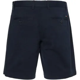 Tommy Hilfiger Chinoshorts "BROOKLYN SHORT 1985", Herren, Gr. 40, N-Gr, blau (desert sky), Stoff, Obermaterial: 97% Baumwolle, 3% Elasthan, unifarben, Basic, normal kniefrei, Hosen, in klassischem Design