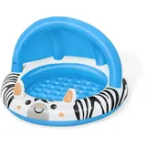 BESTWAY Bestway® Planschbecken Safari SunTM mit Sonnenschutzdach Ø 97 x 66 cm, rund