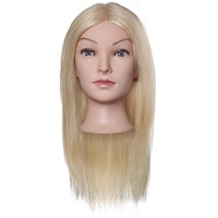 Efalock Professional Efalock Übungskopf Emma Humanhaar goldblond 40 cm