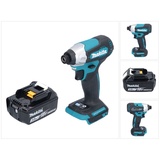 Makita Makita, Bohrmaschine + Akkuschrauber, DTD 157 F1 Akku Schlagschrauber 18 V 140 Nm 1/4" Brushless + 1x Akku 3,0 Ah - ohne Ladegerät