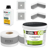 Hangato GmbH Dichtset für Dusche Bad Dichtband Flüssigfolie 5,5 kg