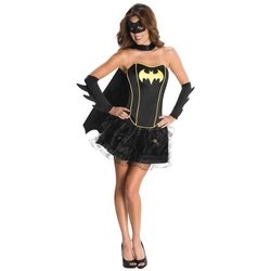 Rubie ́s Kostüm Batgirl, Original lizenziertes ‚Batman‘ Kostüm schwarz M