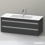 Duravit Ketho 2 Auszüge 120 x 47,5 cm graphit matt