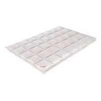 PARADIES Daunendecke Elara 90 medium warm, Ganzjahresdecke 200x200 cm - 90% Entendaunen 10% Entenfedern