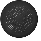 Eawfgtuw Abflusssieb, Abflussfilter, 15 x 15 cm, TPR, Anti-Verstopfung, Abflussabdeckung für Duschboden, Küchenspüle, Badewanne und Badezimmer, einfach zu verwenden (schwarz)